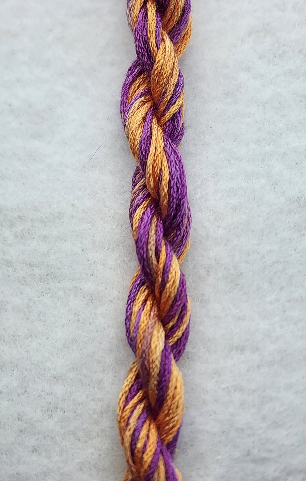 Blood Orange Hand Dyed Silk