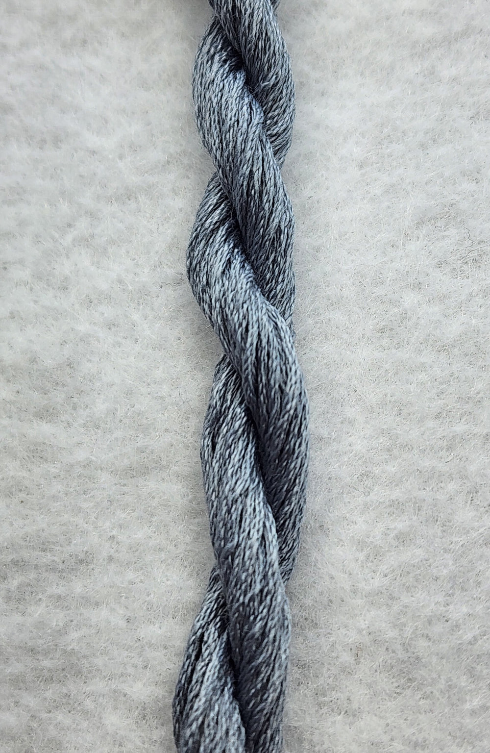 Smoke Hand Dyed Silk