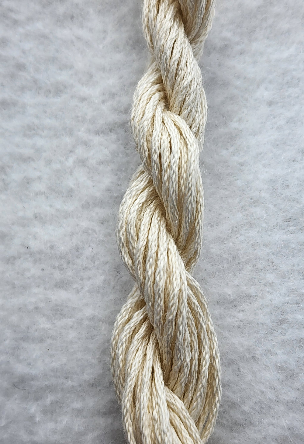 Vanilla Bean Hand Dyed Silk