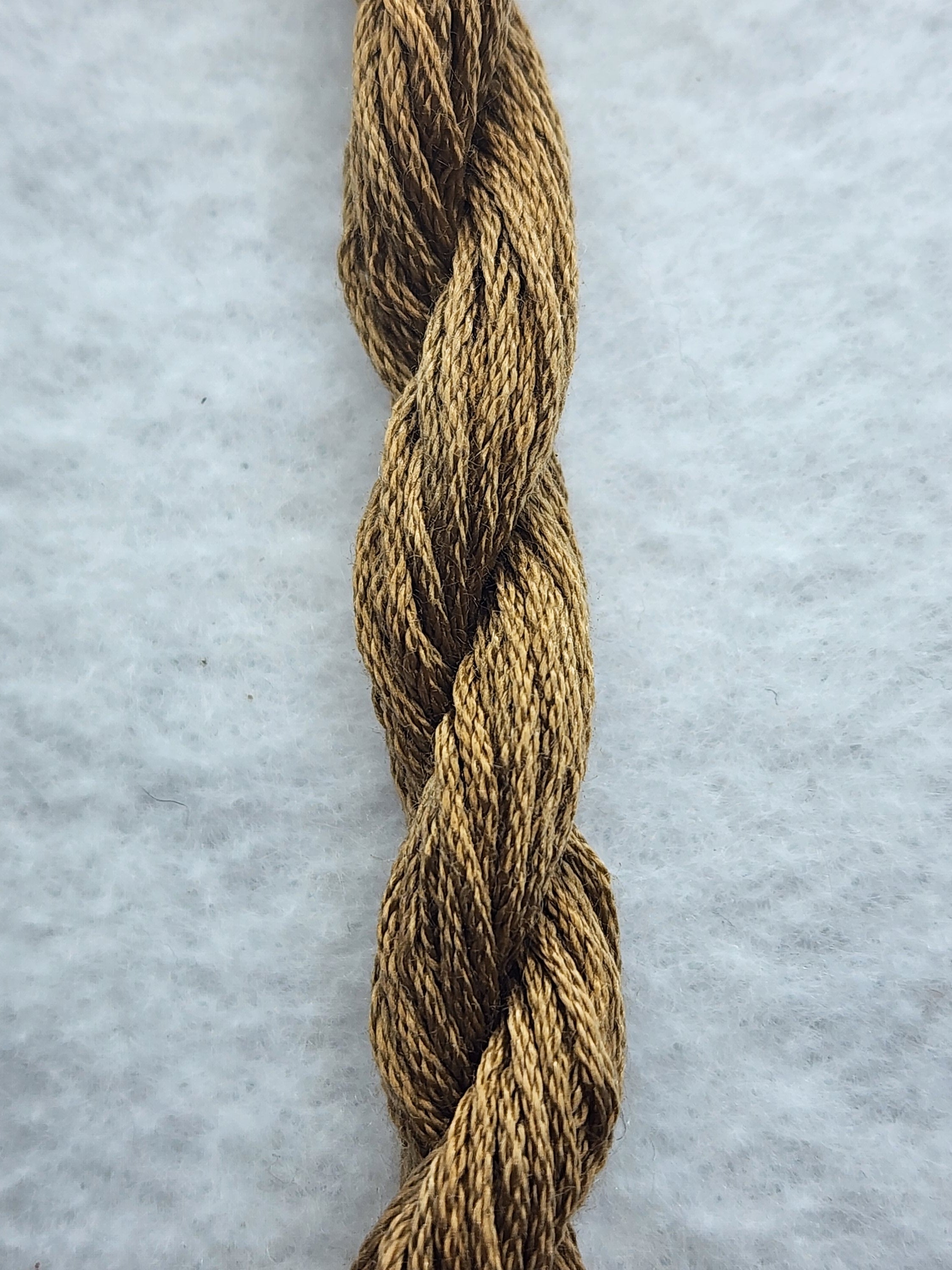 Caramel Hand Dyed Silk