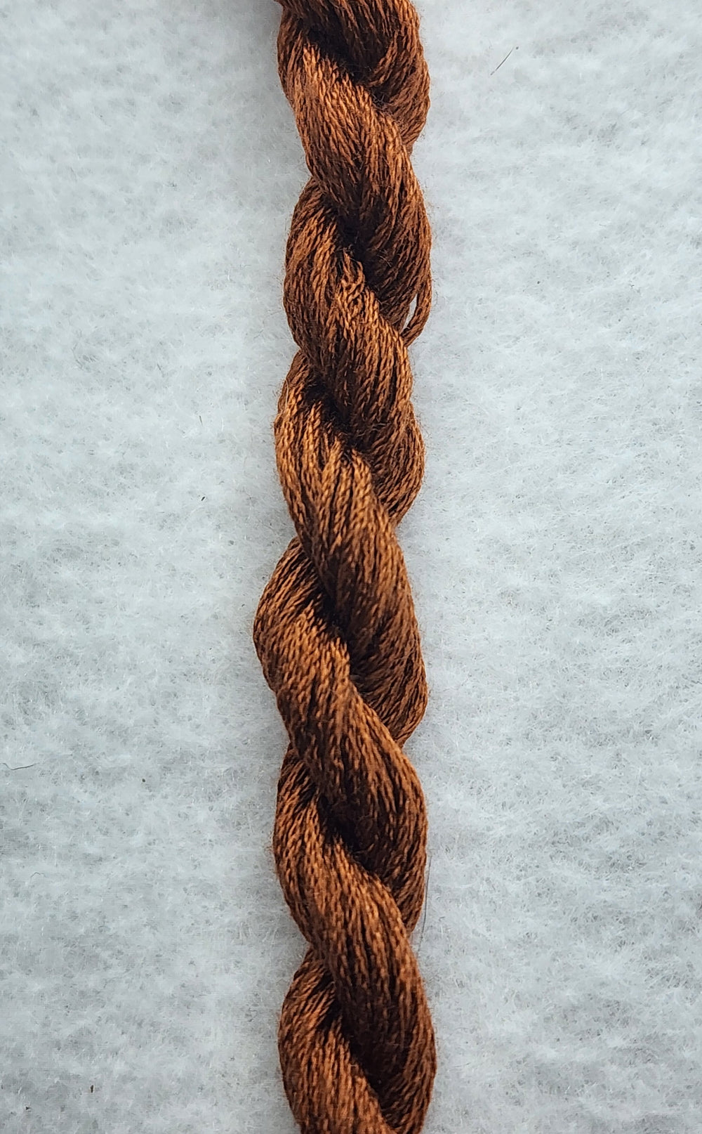 Gingerbread Hand Dyed Silk