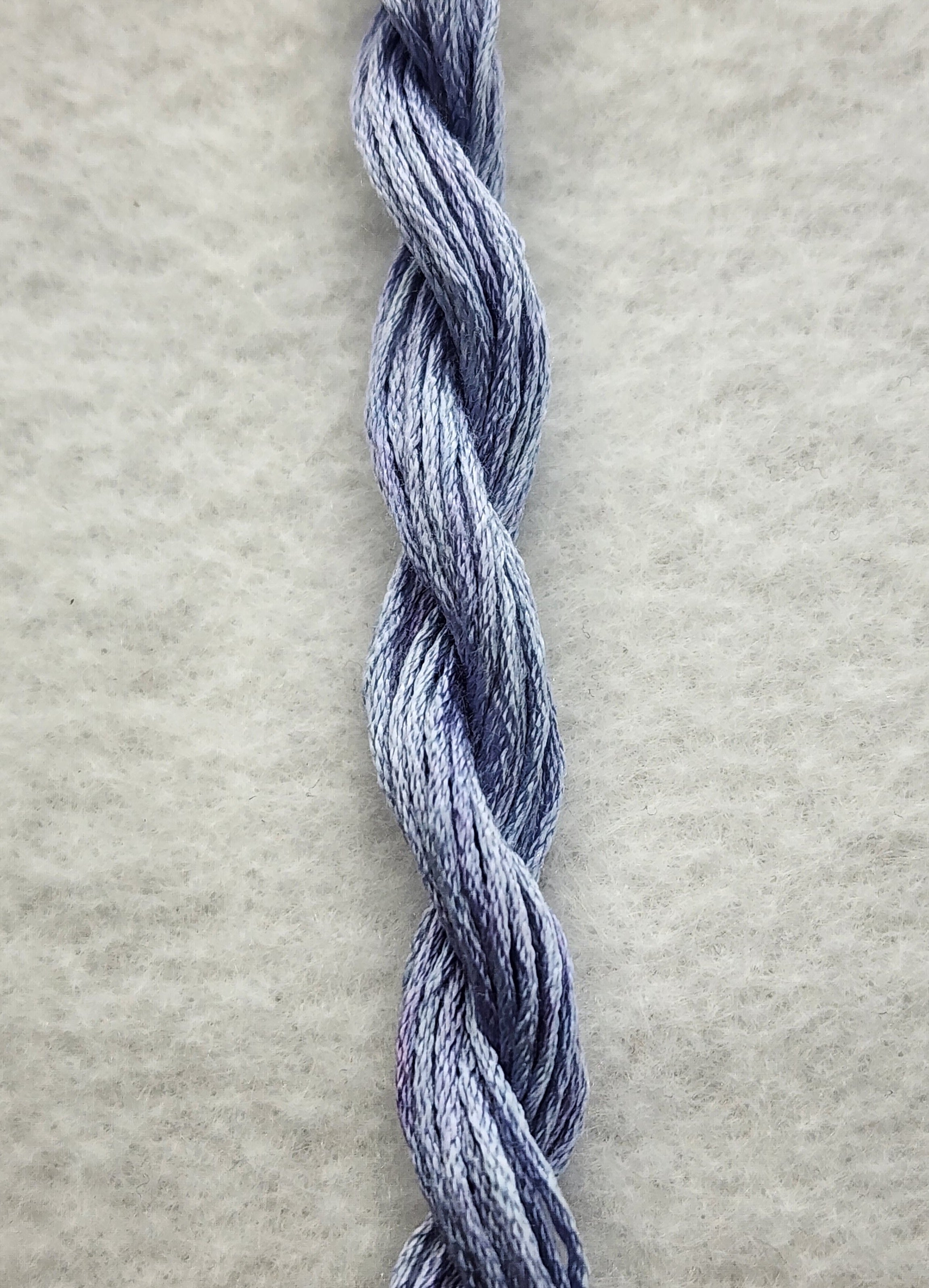 Baby Blue Hand Dyed Silk