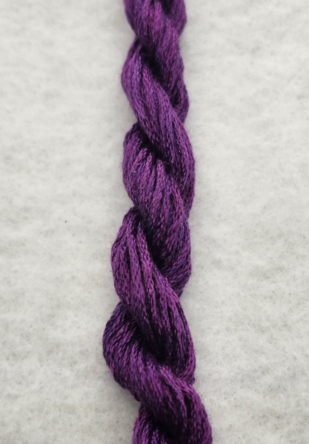 Gorgeous Grape Hand Dyed Silk