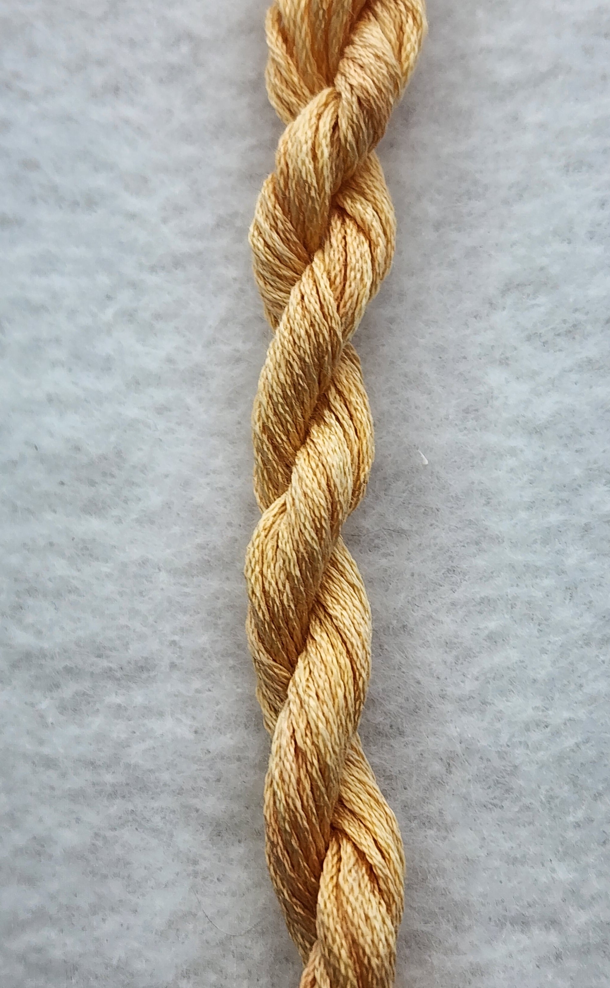 Ginger Hand Dyed Silk