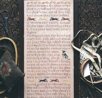 Dog's Last Will And Testament by Heartstring Samplery