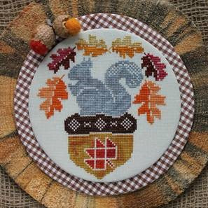 A Squirrel and His Nut by Luhu Stitches