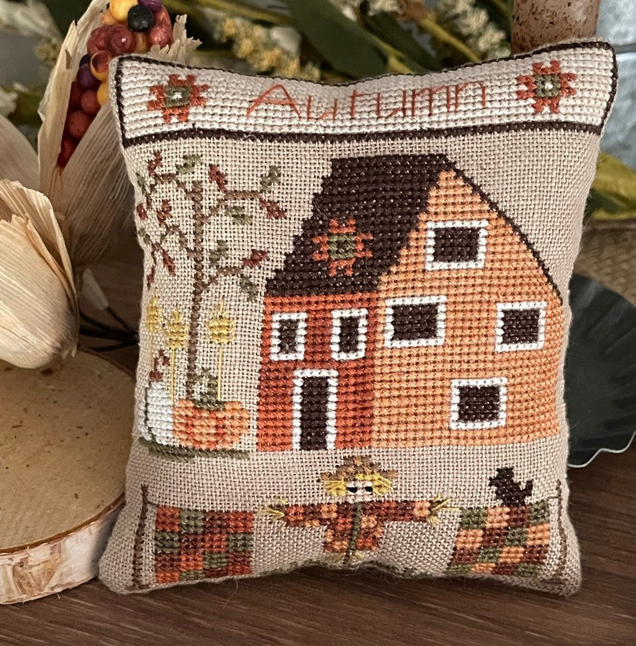 Saltbox House-Autumn by Mani di Donna