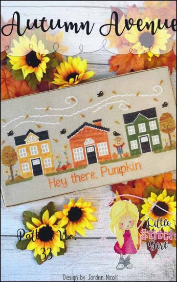 Autumn Avenue by Little Stitch Girl