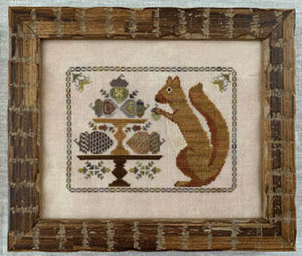 Autumn Squirrel by The Blue Flower
