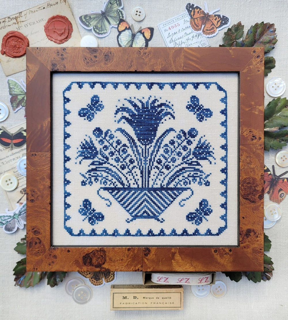 Basket and Butterflies by Hello from Liz Matthews