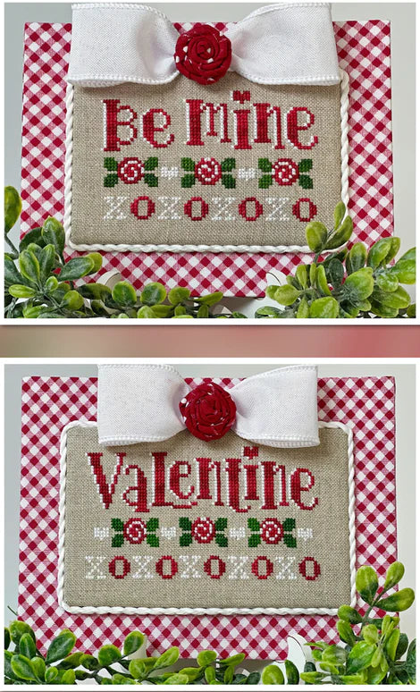 Be MIne, Valentine by Cherry Hill Stitchery