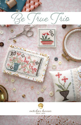 Be True Trio by October House fiber arts