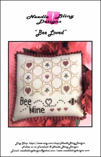 Bee Loved by Needle Bling Designs