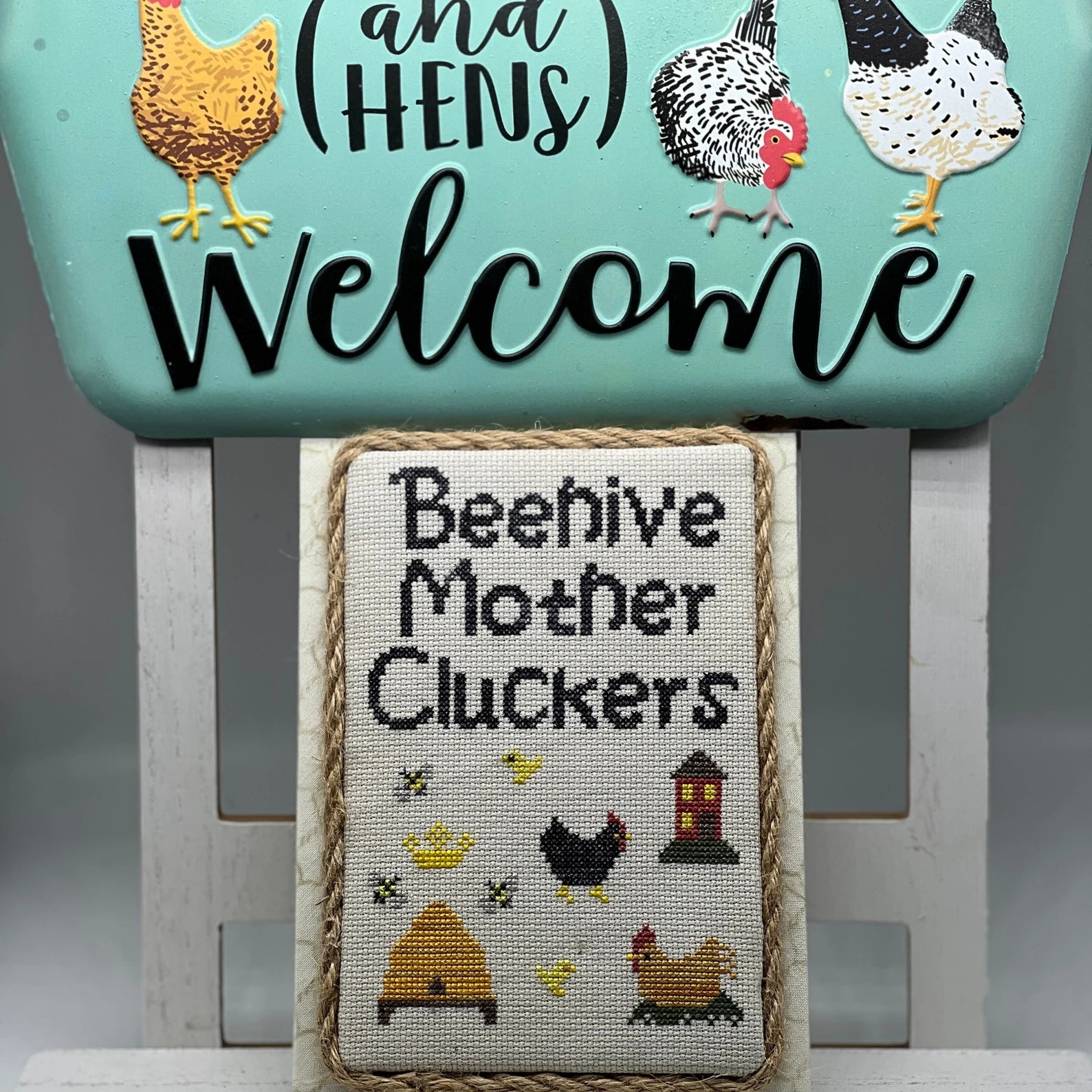 Beehive Mother Cluckers by Sambrie Stitches Designs