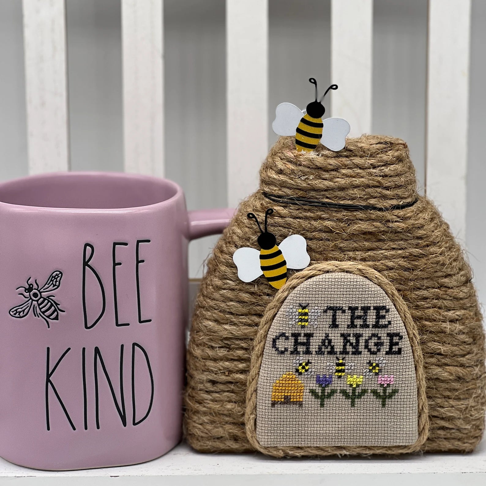 Bee the Change by Sambrie Stitches Designs