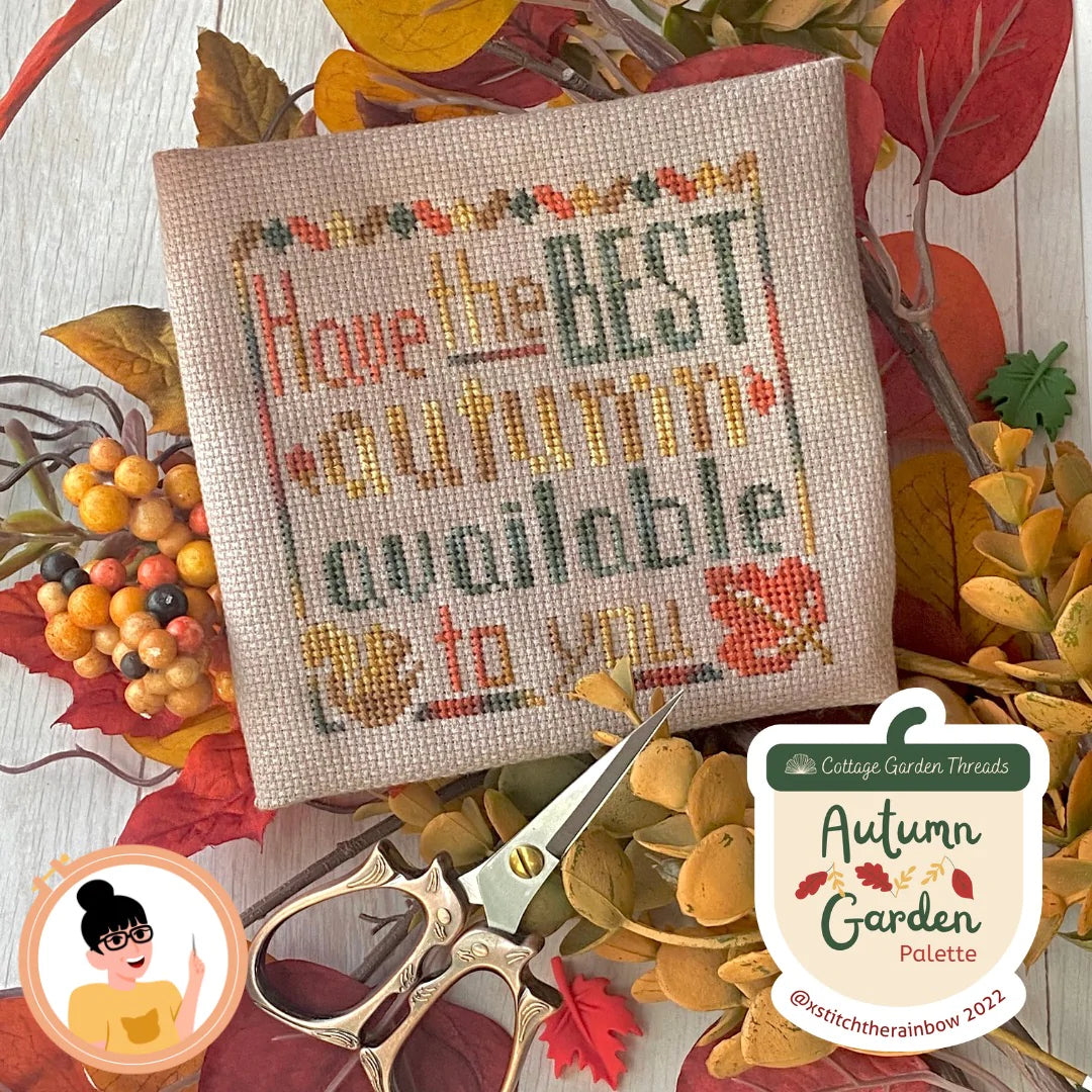 Best Autumn Available by Topknot Stitcher
