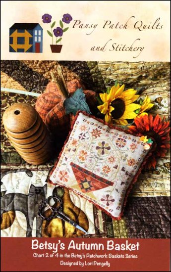 Betsy's Autumn Basket by  Pansy Patch Quilts and Stitchery