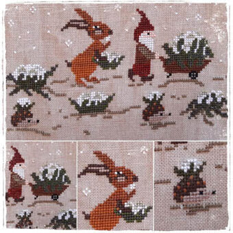 Cauliflower Theives by Fairy Wool in the Wood