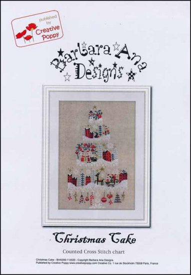 Christmas Cake by Barbara Ana Designs