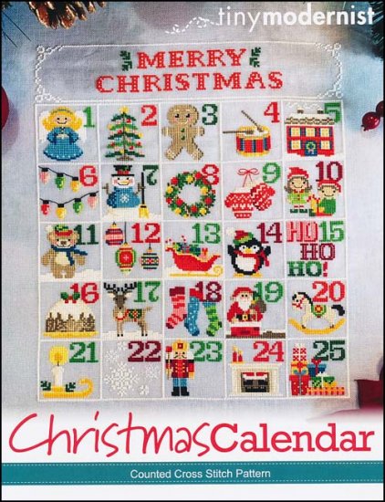Christmas Calendar by Tiny Modernist