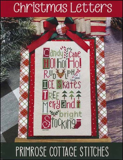Christmas Letters by Primrose Cottage Stitches
