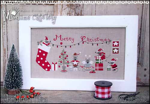 Christmas Mice by Madame Chantilly