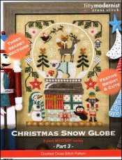 Christmas Snow Globe Part 3 by Tiny Modernist