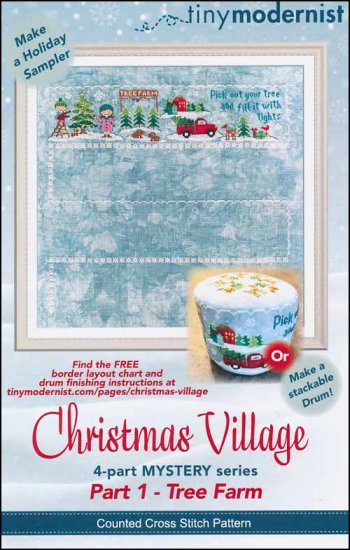 Christmas Village Part 1- Tree Farm by Tiny Modernist