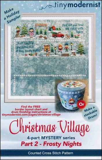 Christmas Village Part 2- Frosty Nights by Tiny Modernist