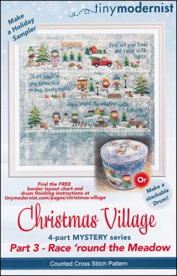 Christmas Village Part 3- Race 'round the Meadow by Tiny Modernist