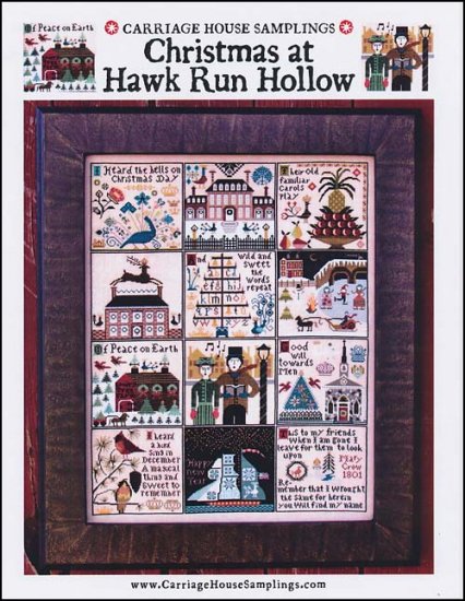 Christmas at Hawk Run Hollow by Carriage House Samplings