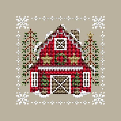Christmas Barn by Shannon Christine Designs