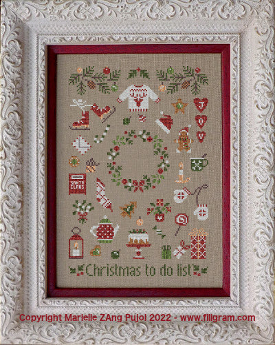 Christmas to do List by Filigram
