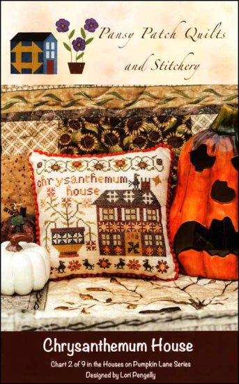 Chrysanthemum House by Pansy Patch Quilts and Stitchery