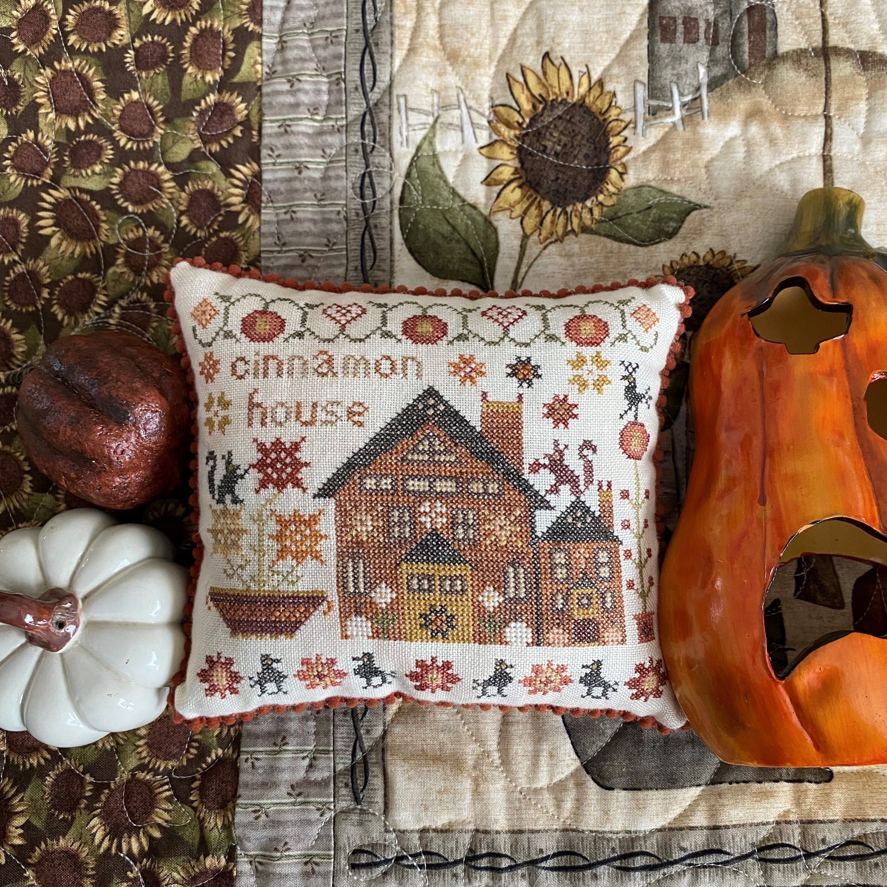 Cinnamon House by Pansy Quilts and Stitchery