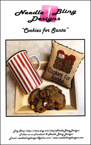 Cookies for Santa by Needle Bling Designs