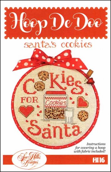 Hoop De Doo Santa's Cookies by Sue Hillis Designs