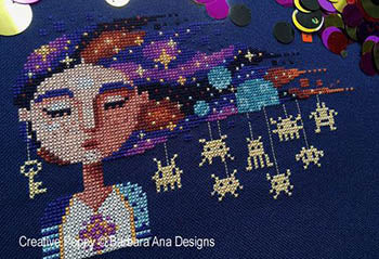 Cosmic Dreams II (Big Sister) by Barbara Ana Designs