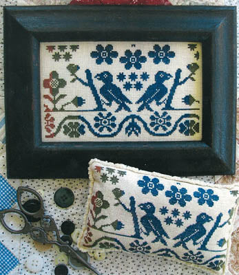 Coverlet Birds by The Scarlett House