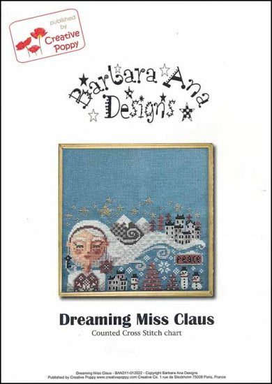 Dreaming Miss Claus by Barbara Ana Designs