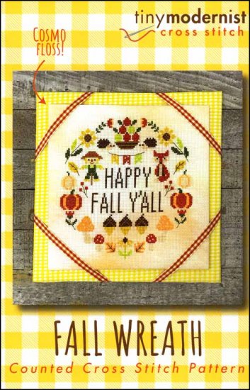 Fall Wreath by Tiny Modernist
