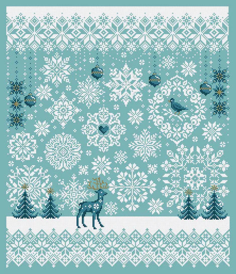 Falling Snow by Shannon Christine Designs
