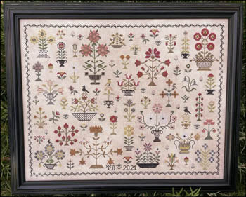 Floral Motif Sampler  by The Scarlett House