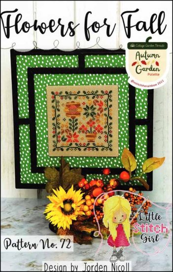 Flowers for Fall by Little Stitch Girl