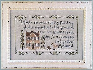 Forest Snowfall by Country Cottage Needleworks