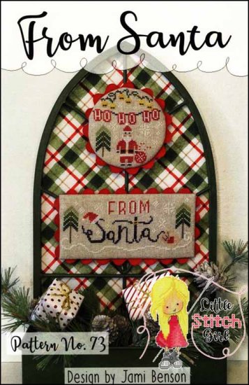From Santa by Little Stitch Girl