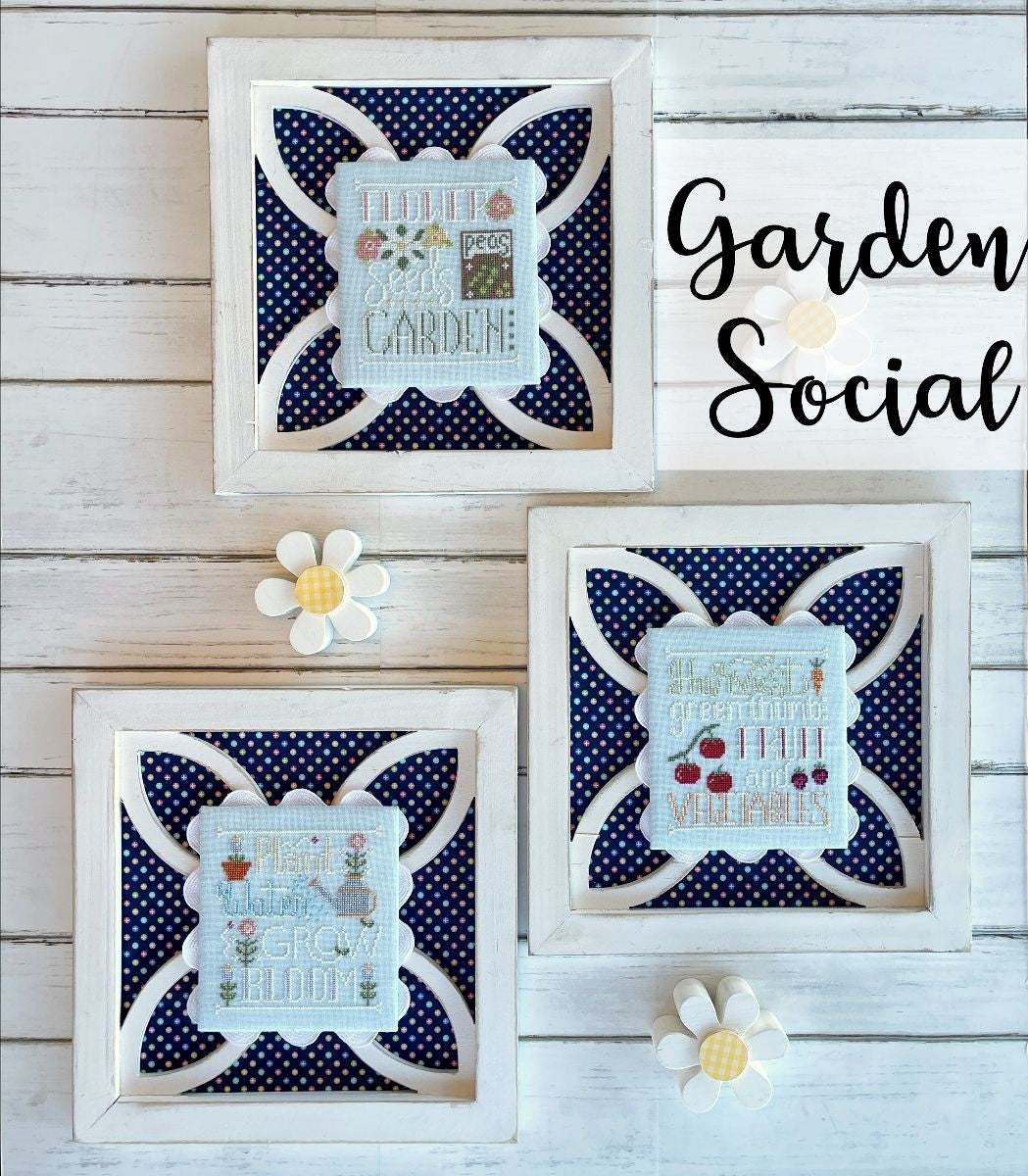 Garden Social by Little Stitch Girl