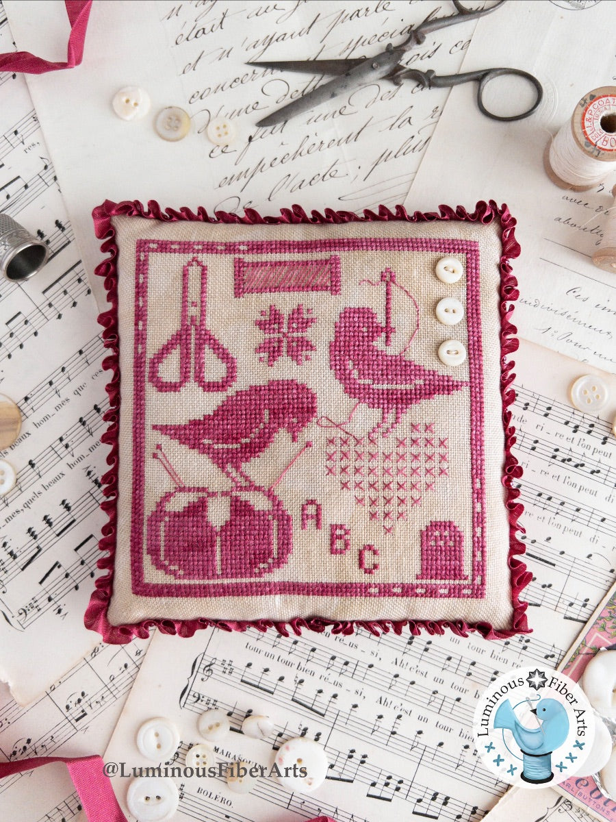 Gathering Stitches by Luminous Fiber Arts