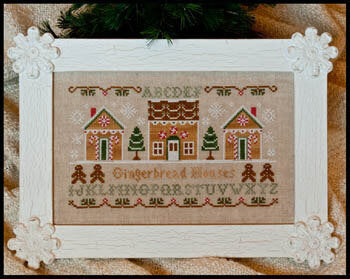 Gingerbread Houses by Country Cottage Needleworks