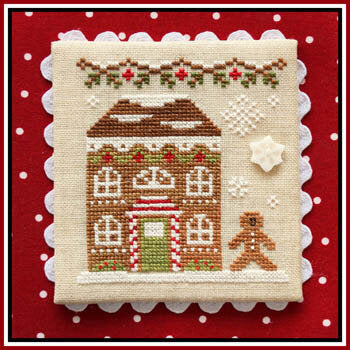 Gingerbread Village: Gingerbread House 8 by Country Cottage Needleworks